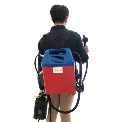 100 Вт литий батарейка Волоконная лазерная очистная машина ржавчина Remal для металлического камня дерева