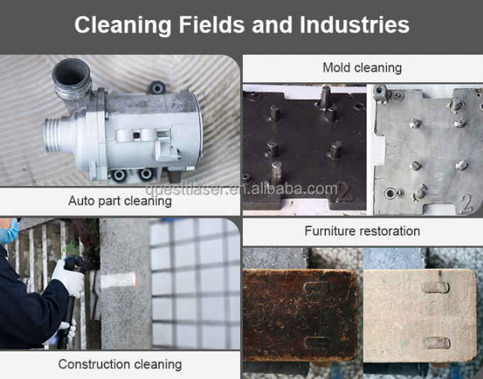 Пульс 200w 300w чемодан волоконная лазерная очистная машина машина для удаления ржавчины 9